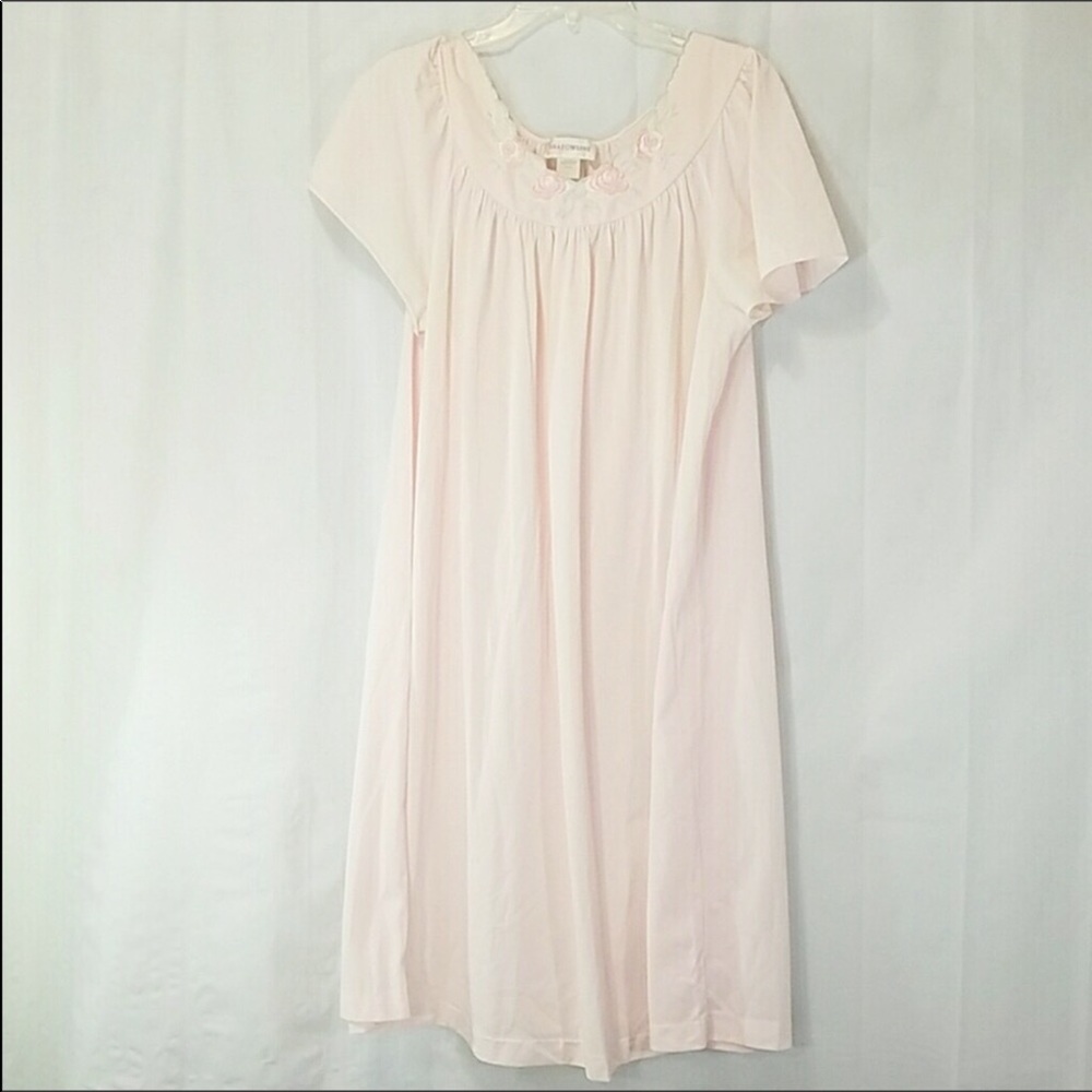 SHADOWLINE Light Pink Nightgown Size Large